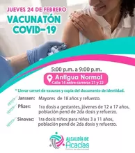 VACUNATÓN NOCTURNA CONTRA EL COVID-19