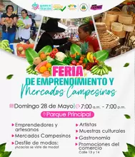 Feria de Emprendimiento y Mercados Campesinos