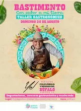 En el Festival del Búfalo: Taller Gastronómico: "Bastimento con Sabor a Mi Tierra"