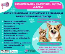 Jornada de vacunación de mascotas contra la rabia