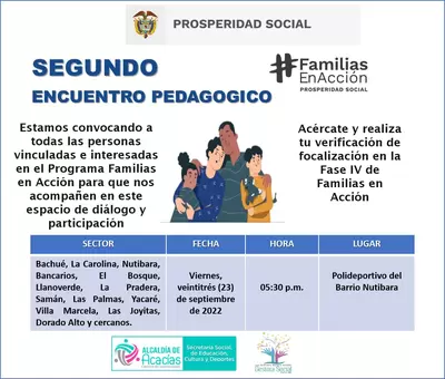 Encuentro Pedagógico Familias en Acción: Polideportivo Nutibara