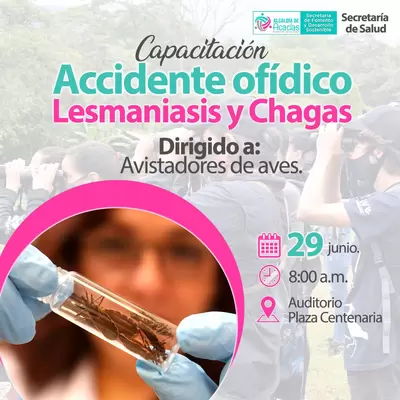 Capacitación en “Accidente Ofídico, Leismaniosis y Chagas”
