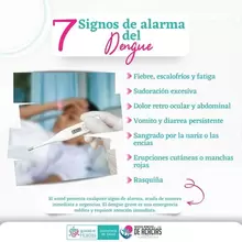 síntomas del dengue