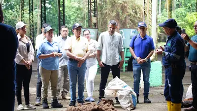 Cormacarena aprobó iniciar los procesos de transformación de residuos orgánicos en la finca Corozal.