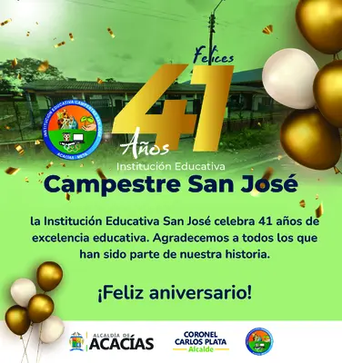 Aniversario 41 del I.E. San José