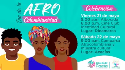 Acacías Celebra el Día de la Afrocolombianidad