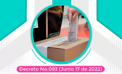 Decreto 093 de 2022: Medidas de orden público para la segunda vuelta electoral en Acacías