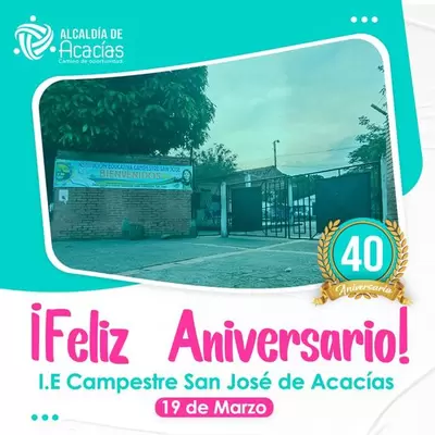 Aniversario 40 del I.E. Campestre San José