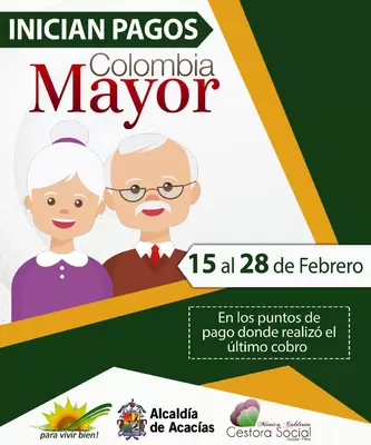 COLOMBIA MAYOR DA INICIO AL PRIMER PAGO DE 2019