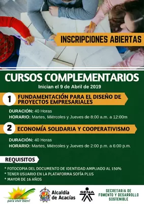 NUEVAS OFERTAS EDUCATIVAS DEL CONVENIO SENA