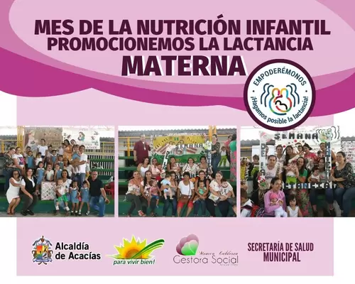 MES DE LA NUTRICIÓN INFANTIL Y SEMANA DE LA LACTANCIA MATERNA