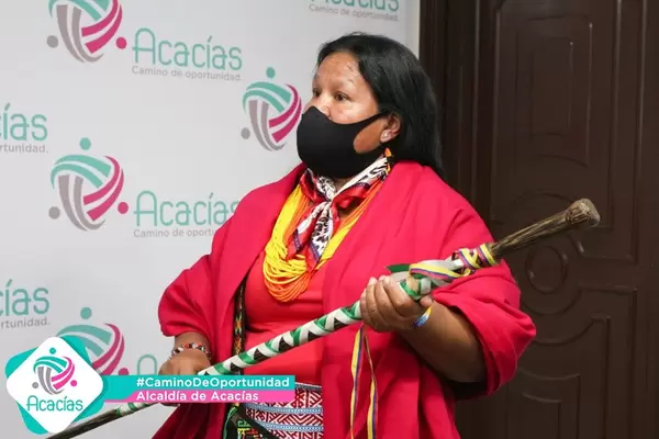 Esperanza Chasoy tomó posesión como Gobernadora del Cabildo Indígena Multiétnico KUWAI