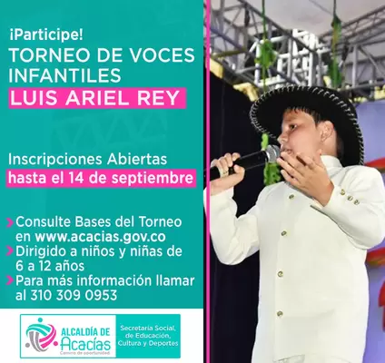 Torneo Infantil de Voces “Luis Ariel Rey”