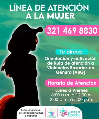 Atención a Mujeres Víctimas de la Violencia: 314-242-60-83