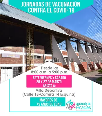 Continuará con las jornadas gratuitas de vacunación contra la Covid-19 en la Villa Olímpica del municipio.