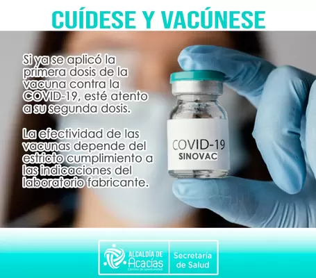 Vacunación Contra el Covid-19 de Primera y Segunda Dosis