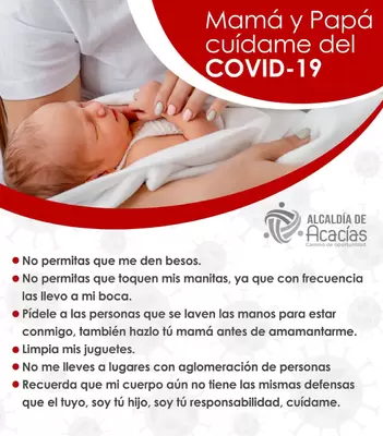 Cómo cuidar un Bebé en época de COVID-19