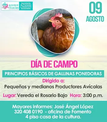 Día de Campo Productores Avícolas de la Vereda Rosario Bajo