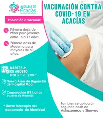 Llegaron Vacunas Primeras Dosis contra la COVID-19
