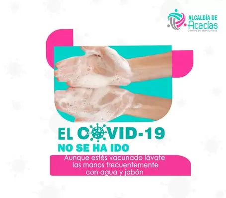 Aplique las medidas de autocuidado contra el COVID-19: Lávese las manos