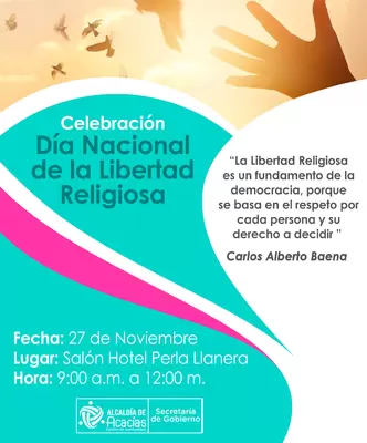 Conmemoración del Día Nacional de la Libertad Religiosa